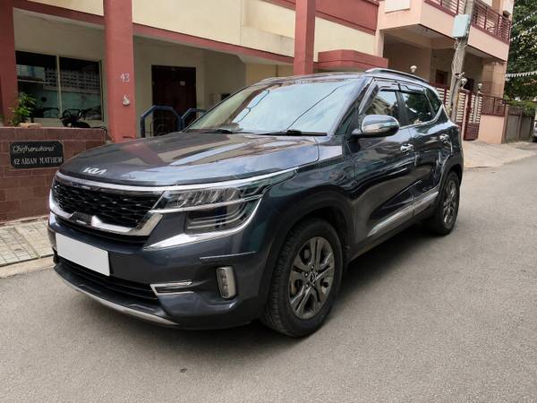 2022 KIA SELTOS HTX PETROL 1.5 in bangalore for sale on Truwo